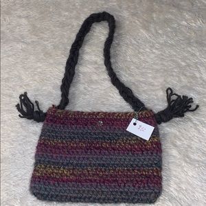 Hand crocheted purse by me